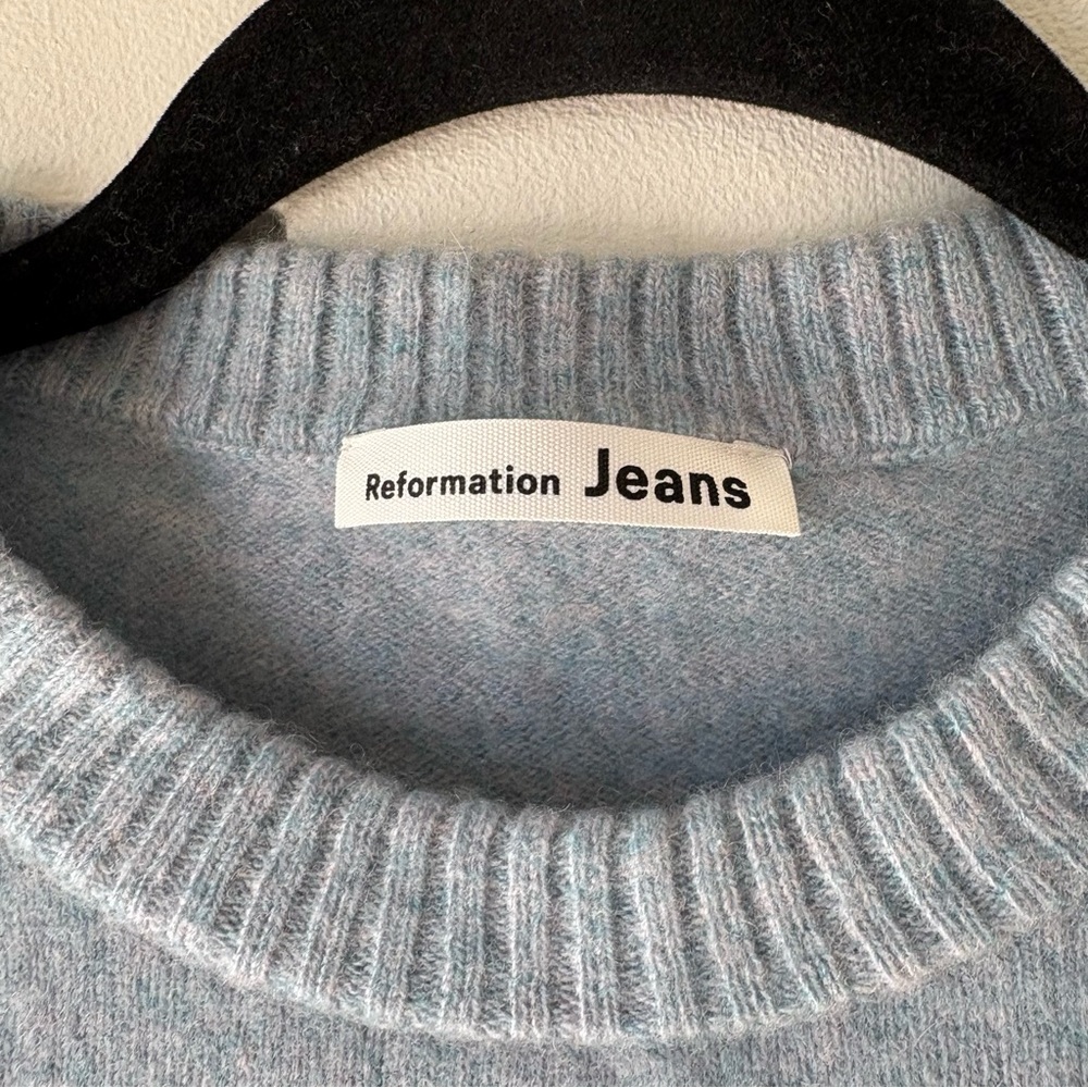 Reformation Light Gray self altered cut Sleeveless Top vest SB2 - Picture 3 of 7